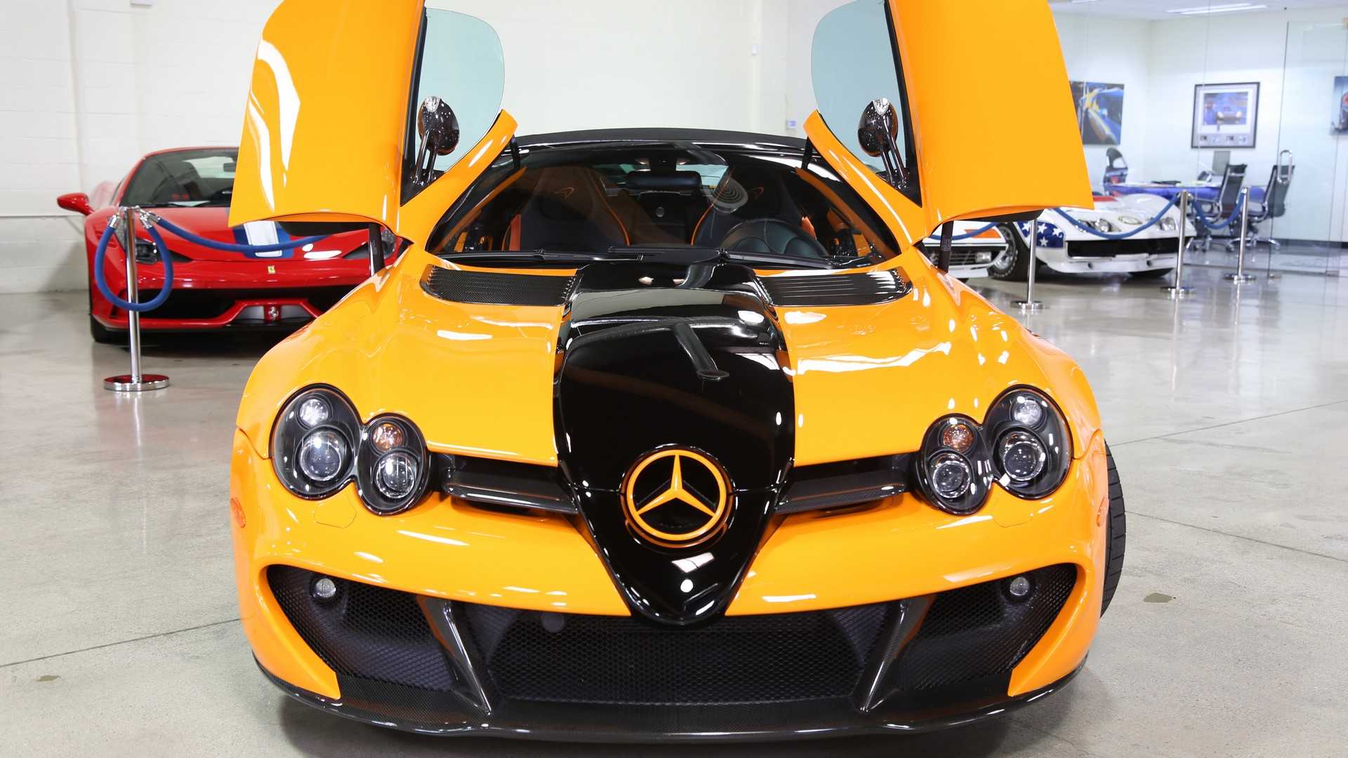 Mercedes-Benz-SLR-McLaren-Edition-15 Unique Mercedes SLR 722S Roadster McLaren Edition Goes For $1 Million