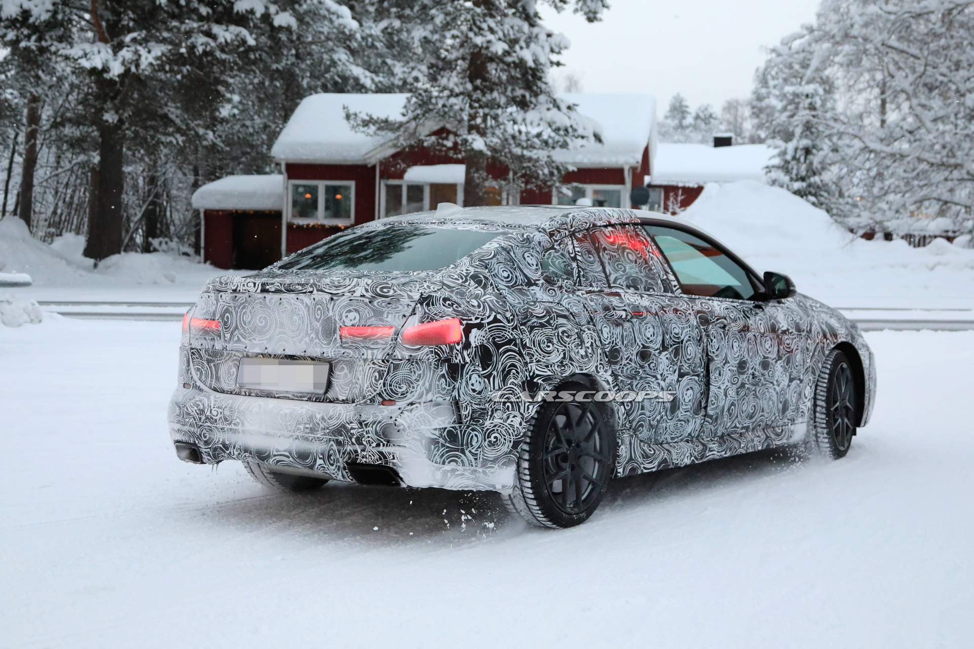 2020 BMW 2 Series Gran Coupe spy shots 30 2020 BMW 2-Series Gran Coupe Shows Up In M240i M Performance Guise Snow Drifting