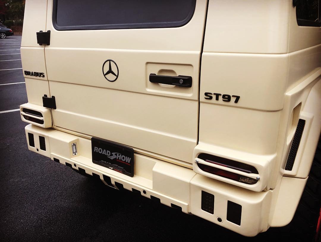 mercedes g550 tuning 11 Brabus Tuned Mercedes G550 Looks Ready To Enter Military Service