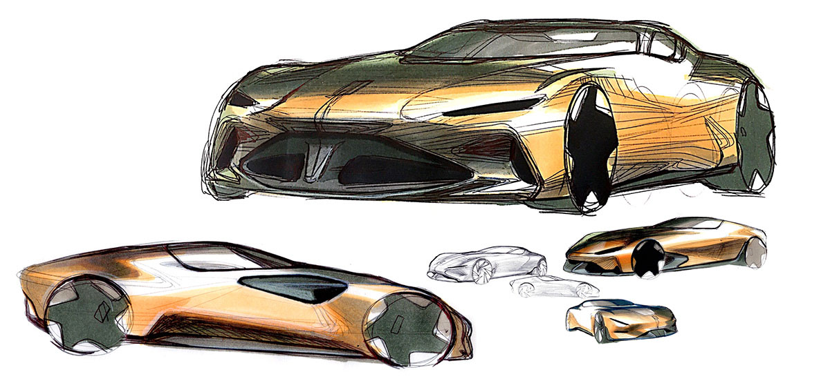 Ferrari 8E8Hyperspeed 08 Ferrari 8E8Hyperspeed Design Looks Like A Suitable Superfast Successor