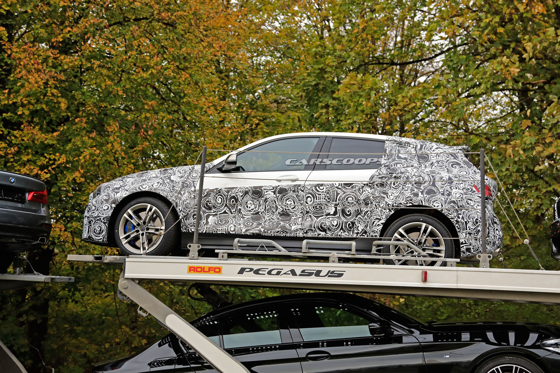 2020-BMW-1-Series-Scoop-08 2019 BMW 1-Series Spotted With Less Camo On A Car Carrier