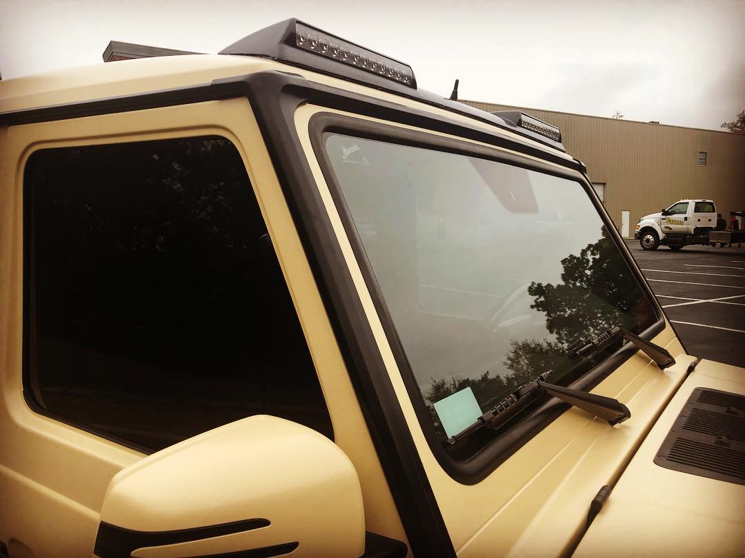 mercedes g550 tuning 9 Brabus Tuned Mercedes G550 Looks Ready To Enter Military Service