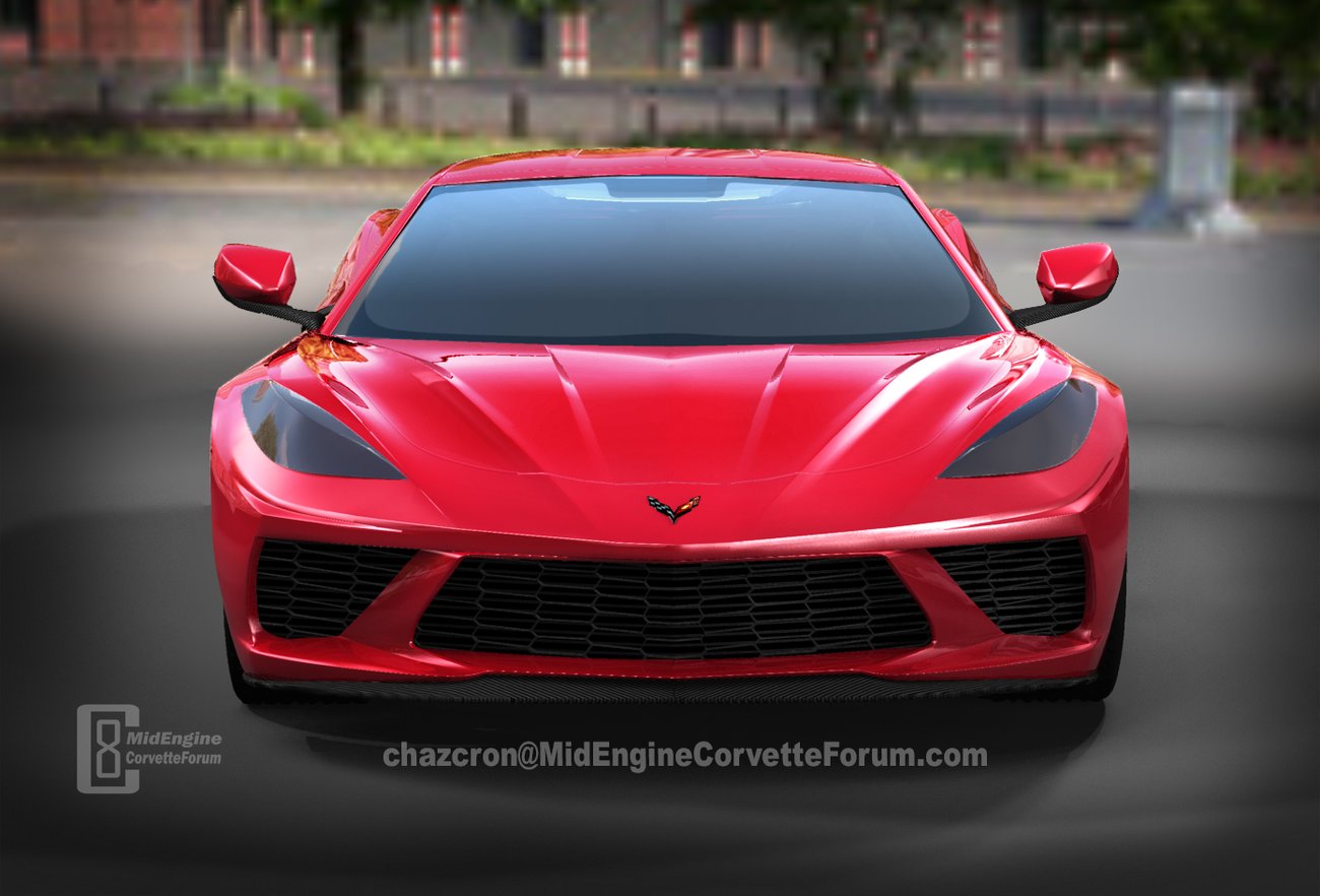 2020 Corvette Corvette C8 renderings by Chazcron 2 360-Degree Video Of 2020 Corvette C8 Will Make You Dizzy With Anticipation