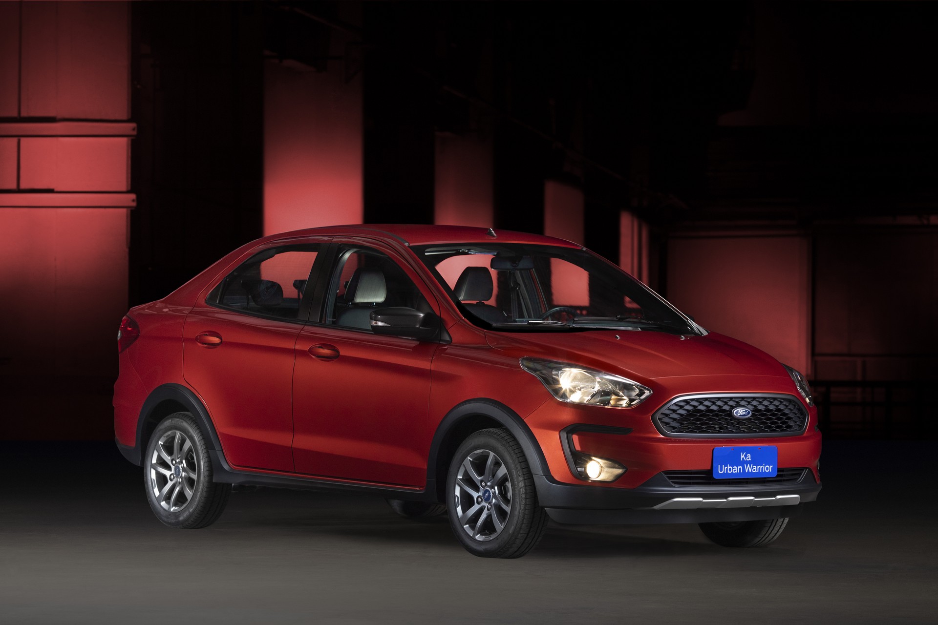 Ford Ka Urban Warrior concept-2 Ford Ka Urban Warrior Concept Takes The Crossover-Inspired Sedan Trend A Step Too Far