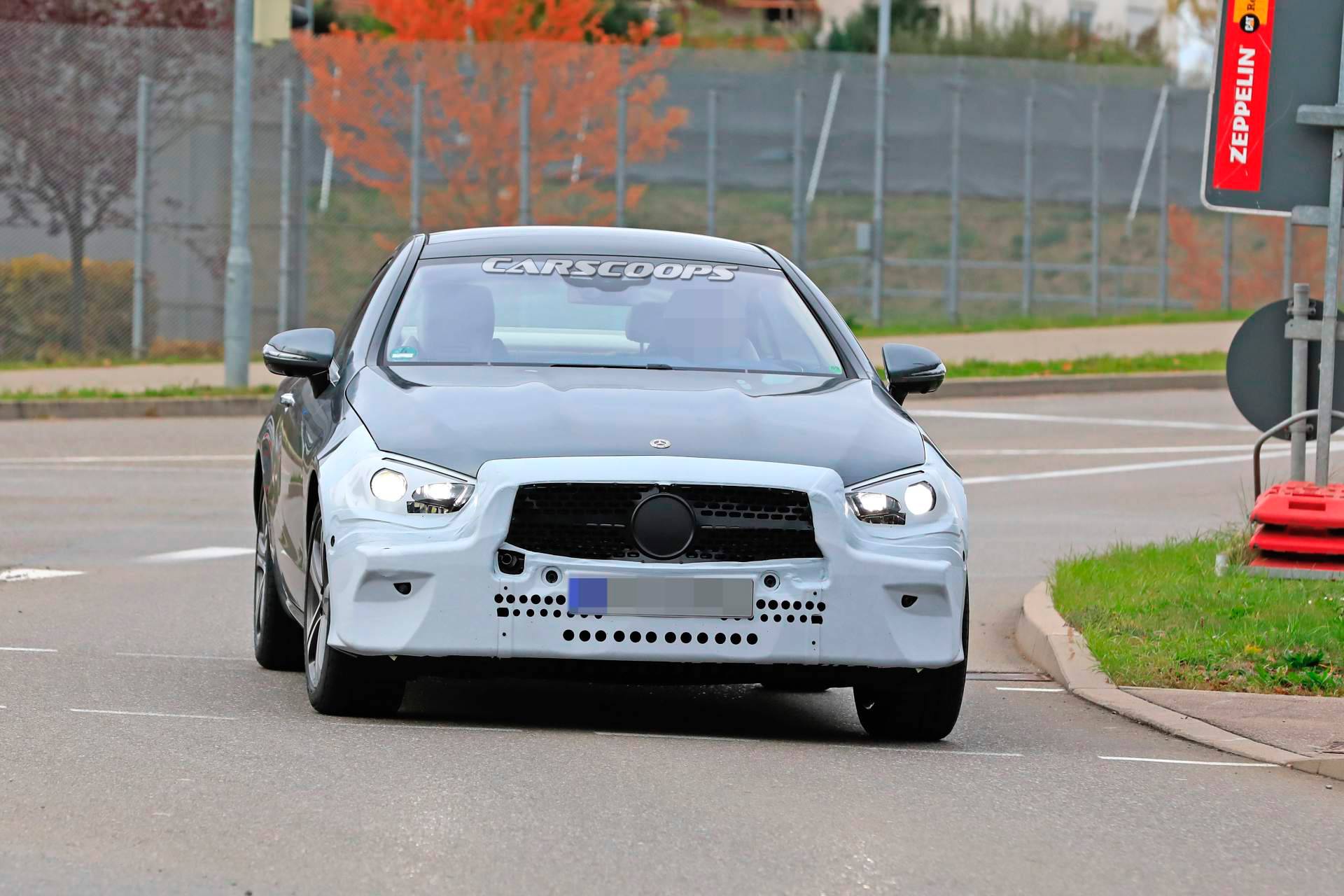 2020 Mercedes E-Class Coupe spy shots 3 Facelifted 2020 Mercedes E-Class Coupe Leaves Hideout For The First Time