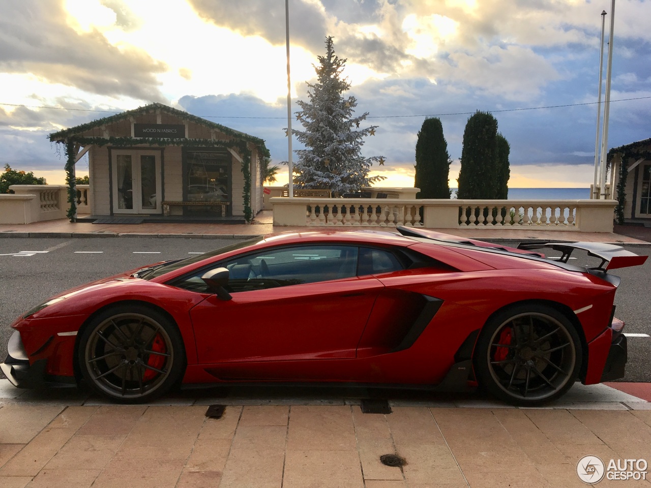 lambo aventador dmc edizione spotted 1 Rare Lamborghini Aventador DMC Edizione GT Is One Mean Bull