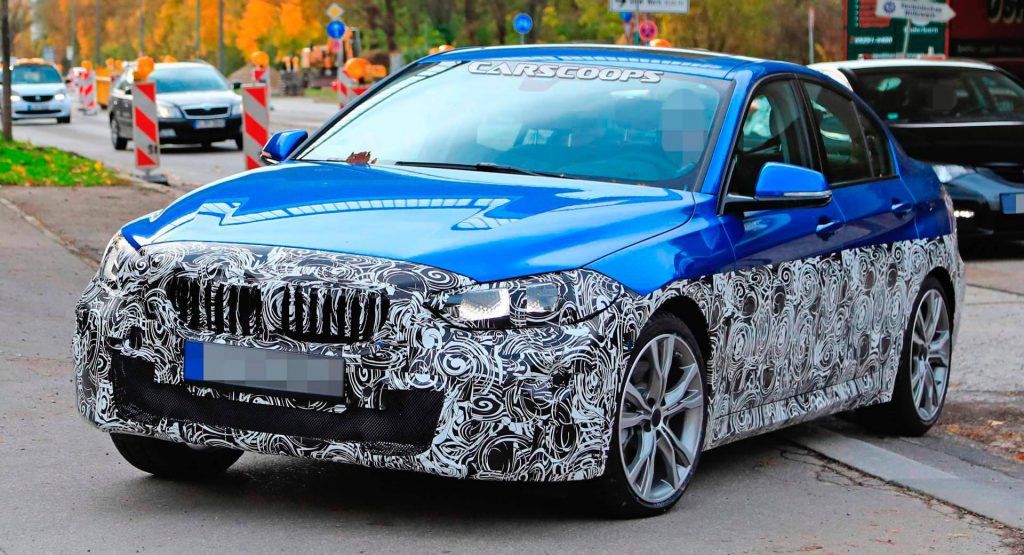  Facelifted 2020 BMW 1 Series Sedan Spotted In Germany, Is It Coming To Europe?
