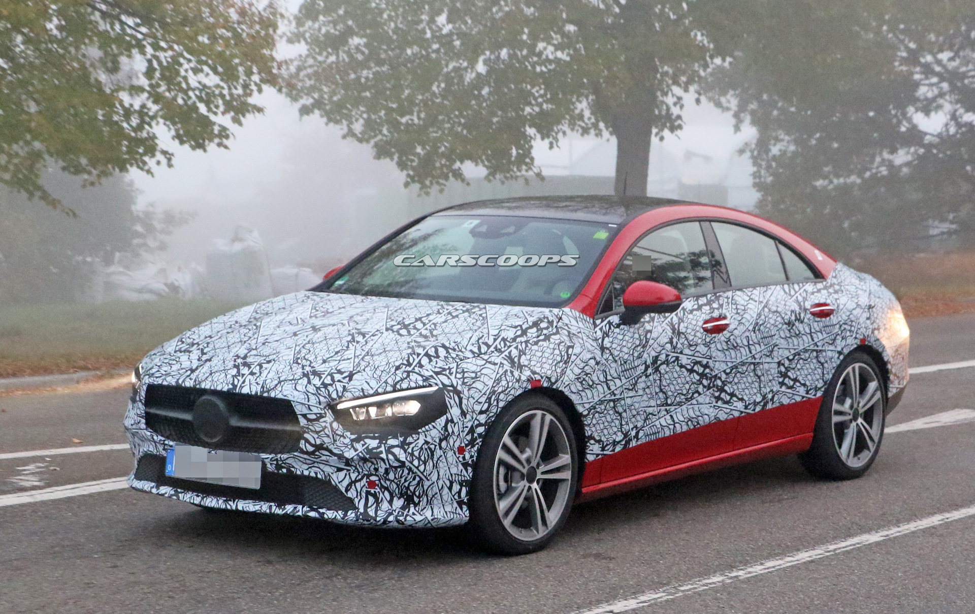 2019 mercedes cla less camo spied inside 5 2020 Mercedes CLA Drops Some Camo, Gives Us A Peek Inside