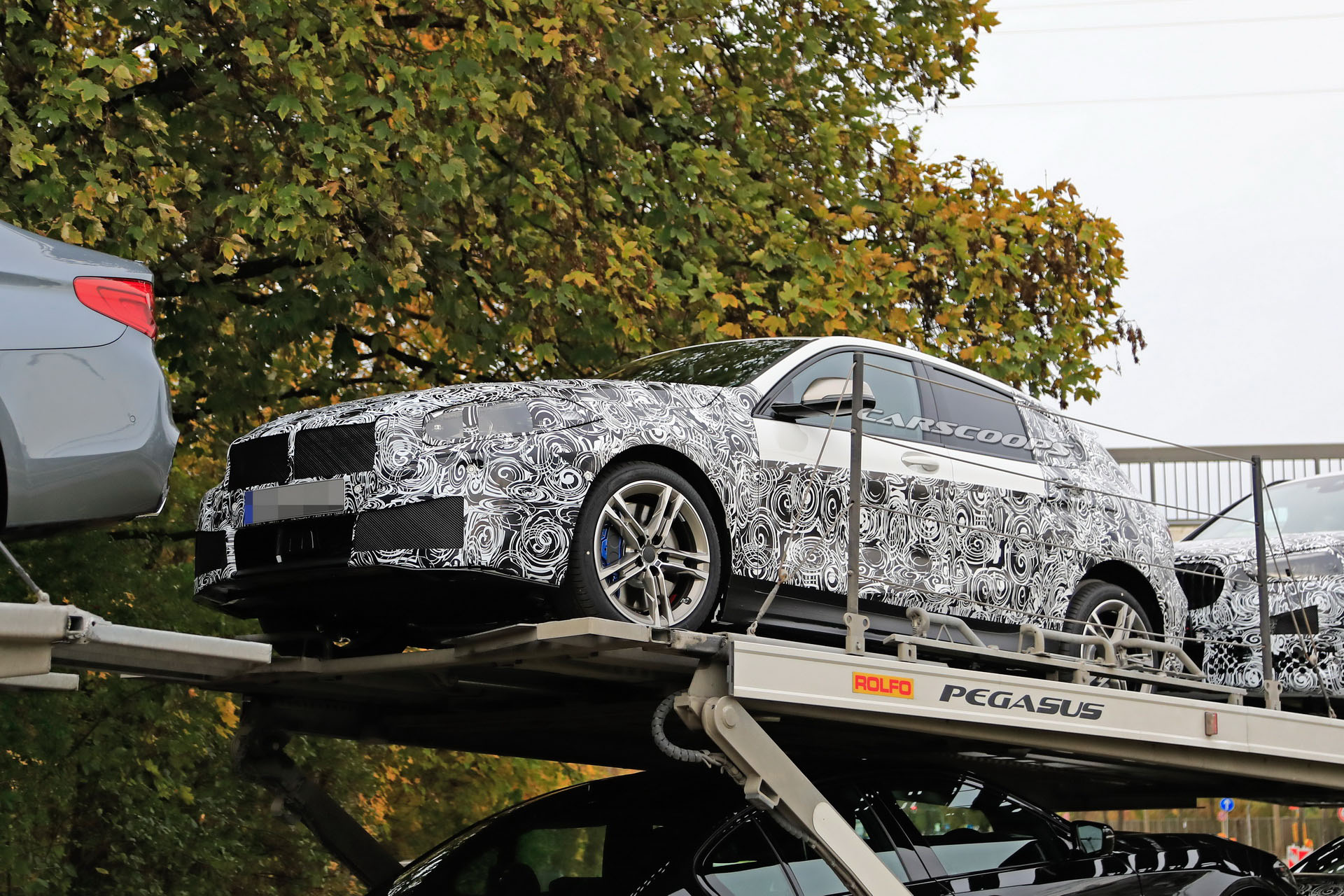 2020-BMW-1-Series-Scoop-06 2019 BMW 1-Series Spotted With Less Camo On A Car Carrier