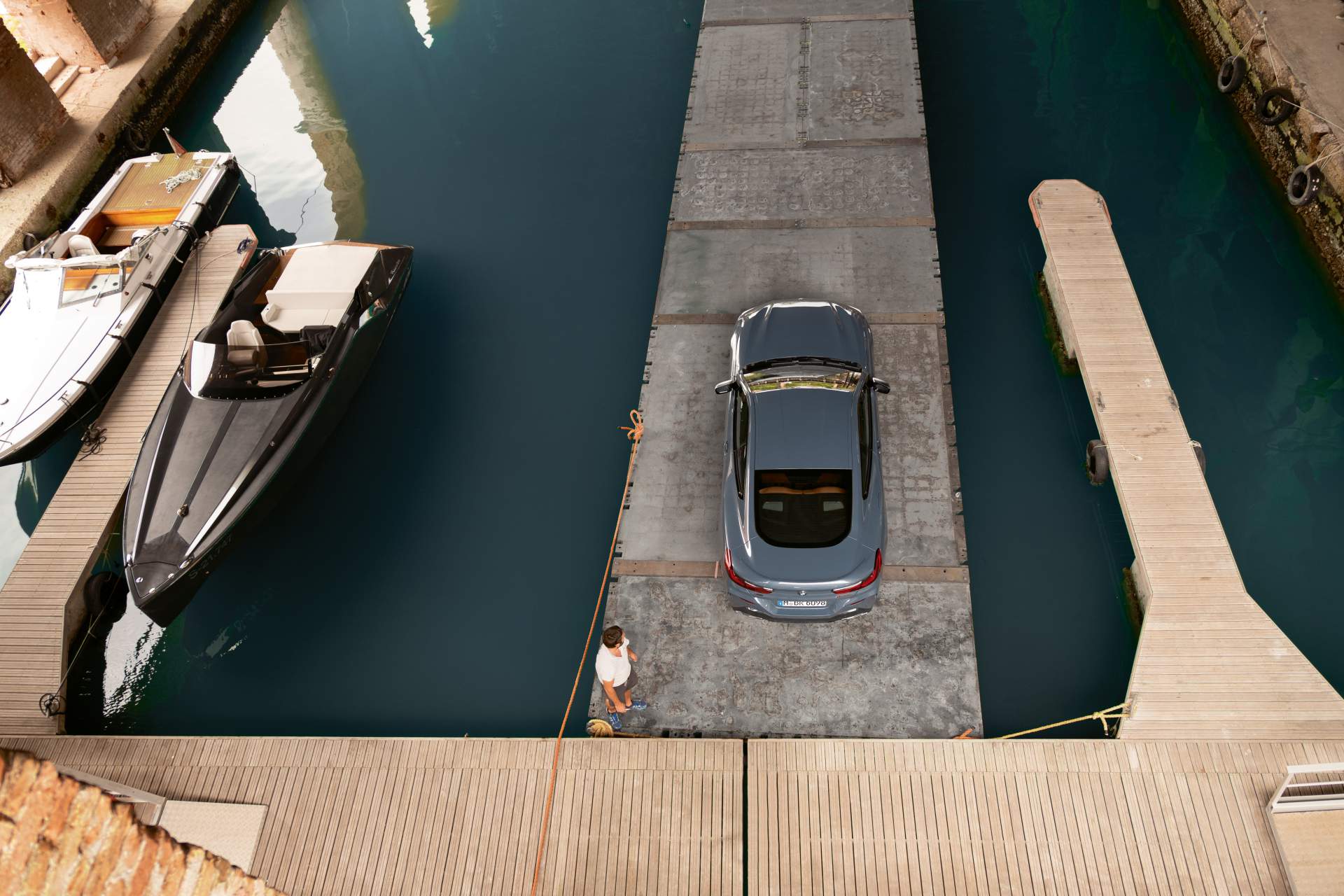 2019 BMW 8 Series Venice commercial 3 Bad Timing? BMW Spot Shows 8-Series Driving On Venice Canals As City Is Under Water