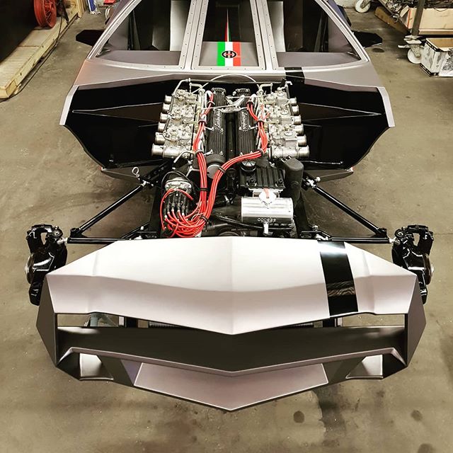 lamborghini espada hot rod 9 Lamborghini Espada Hot Rod Says It Loud: It’s WIDE And It’s Proud