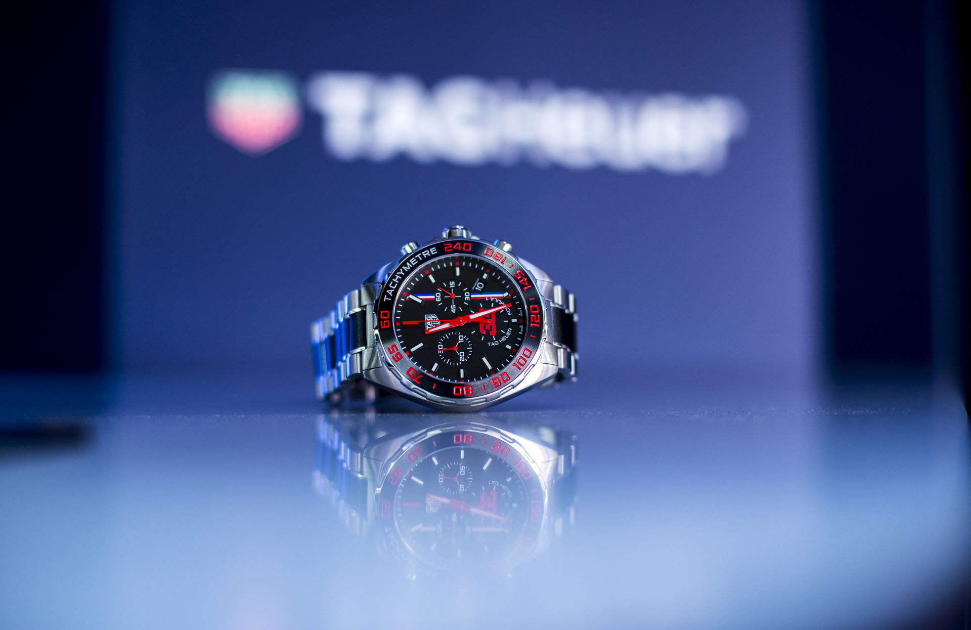 Brazilian Formula One Grand Prix TAG Heuer Made Max Verstappen His Own Racing Chronograph