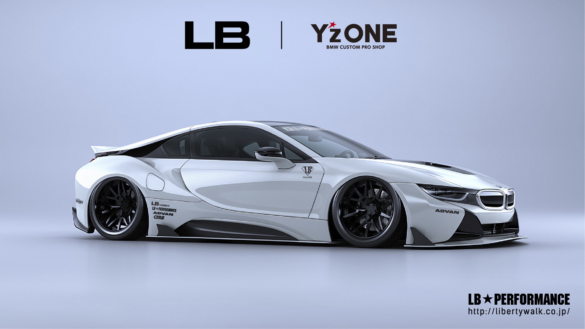 bmw i8 liberty walk tuning 6 BMW i8 Gets Dolled Up In The Liberty Walk Spirit