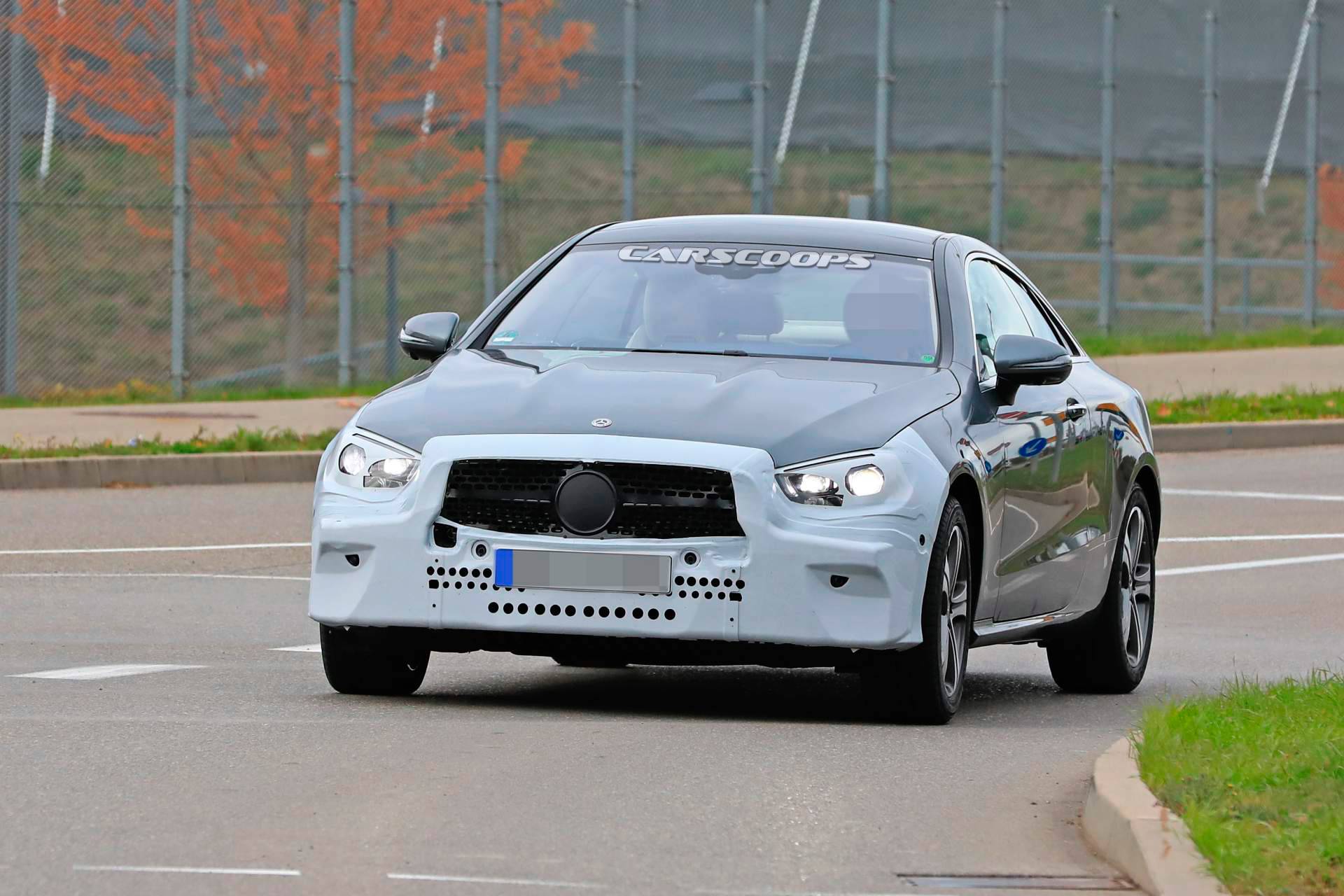 2020 Mercedes E-Class Coupe spy shots 1 Facelifted 2020 Mercedes E-Class Coupe Leaves Hideout For The First Time