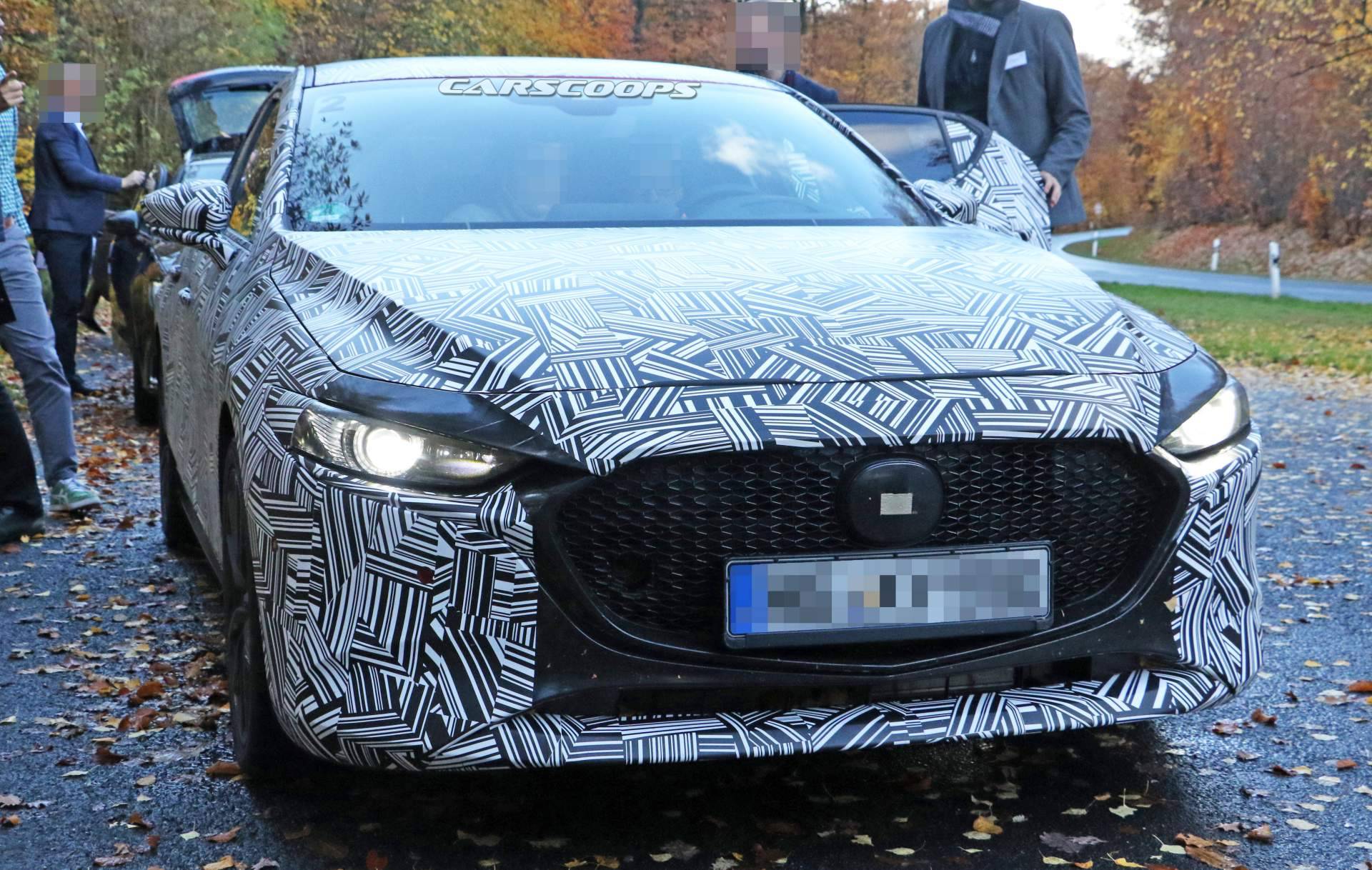 2019 Mazda3 hatchback spy shots 5 All-New 2019 Mazda3 Looks Sleek Inside And Out In Best Photos Yet (Updated)