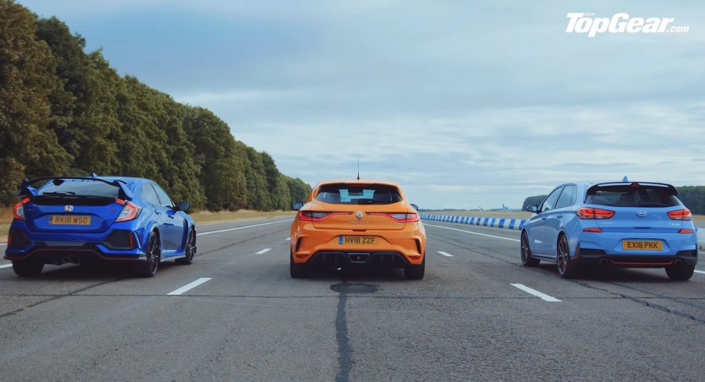  Honda Civic Type R vs Hyundai i30N vs Renault Megane RS Cup: Place Your Bets