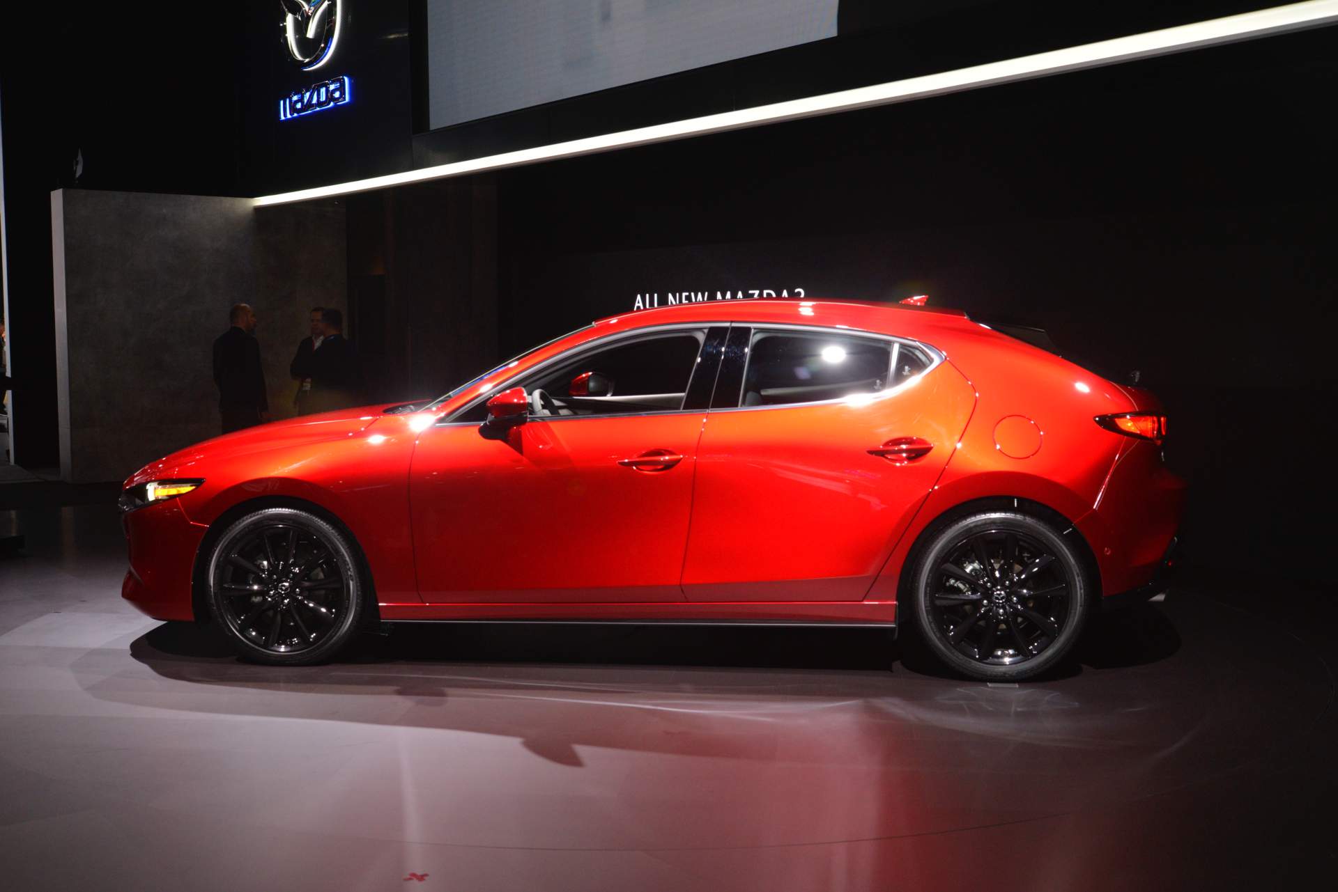 2019 Mazda3 hatchback at 2018 LA Auto Show 1 2019 Mazda3 To Come With Two Engines In The U.S., A 2.5 And The 2.0 SkyActiv-X
