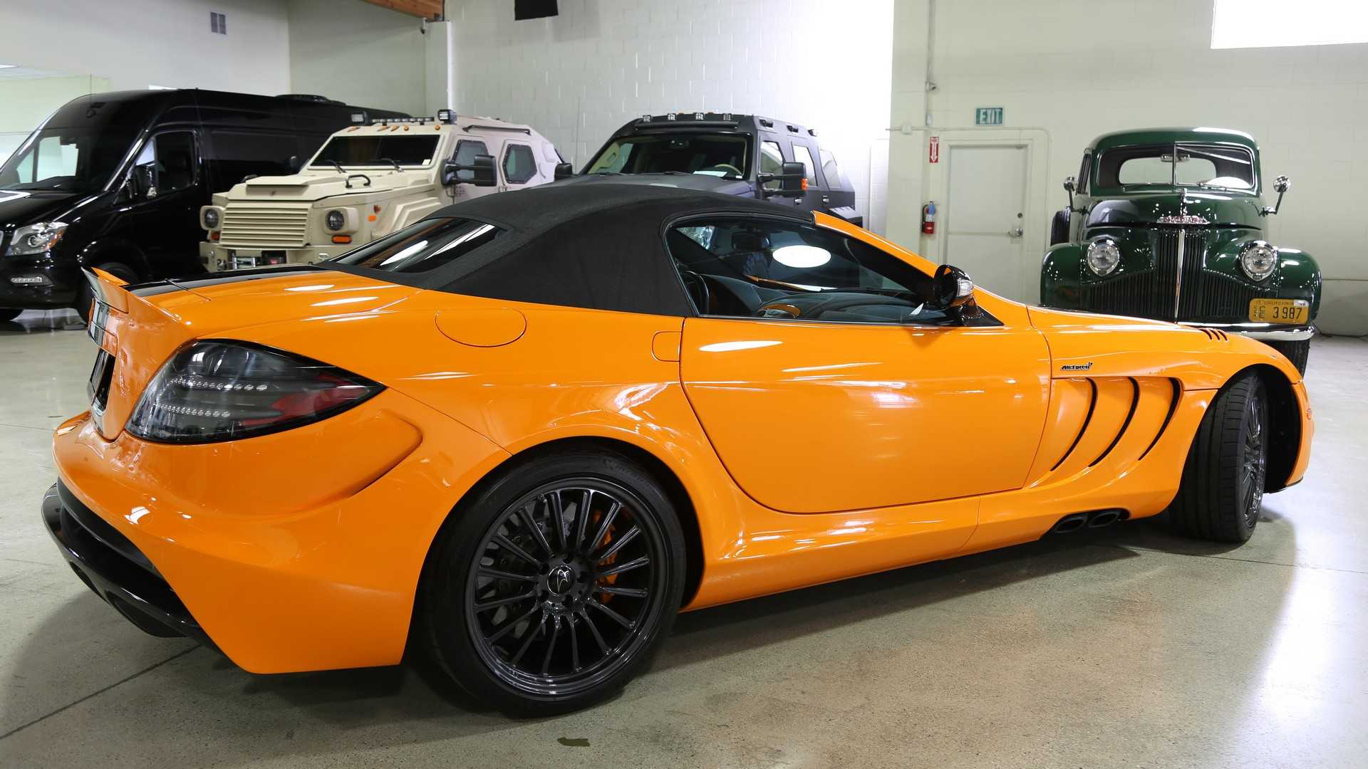 Mercedes-Benz-SLR-McLaren-Edition-4 Unique Mercedes SLR 722S Roadster McLaren Edition Goes For $1 Million