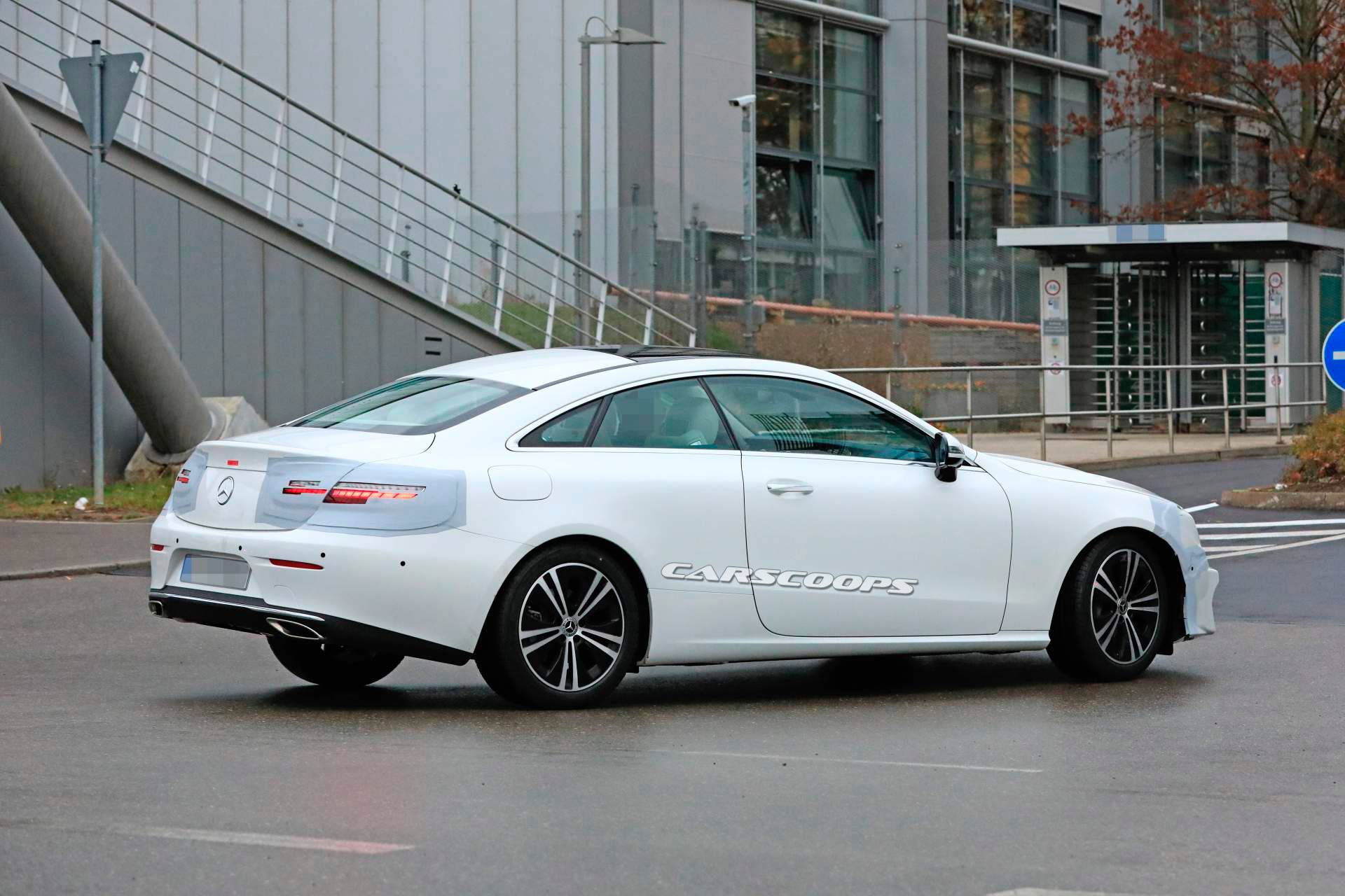 2020 Mercedes E-Class Coupe spy shots 22 Facelifted 2020 Mercedes E-Class Coupe Leaves Hideout For The First Time