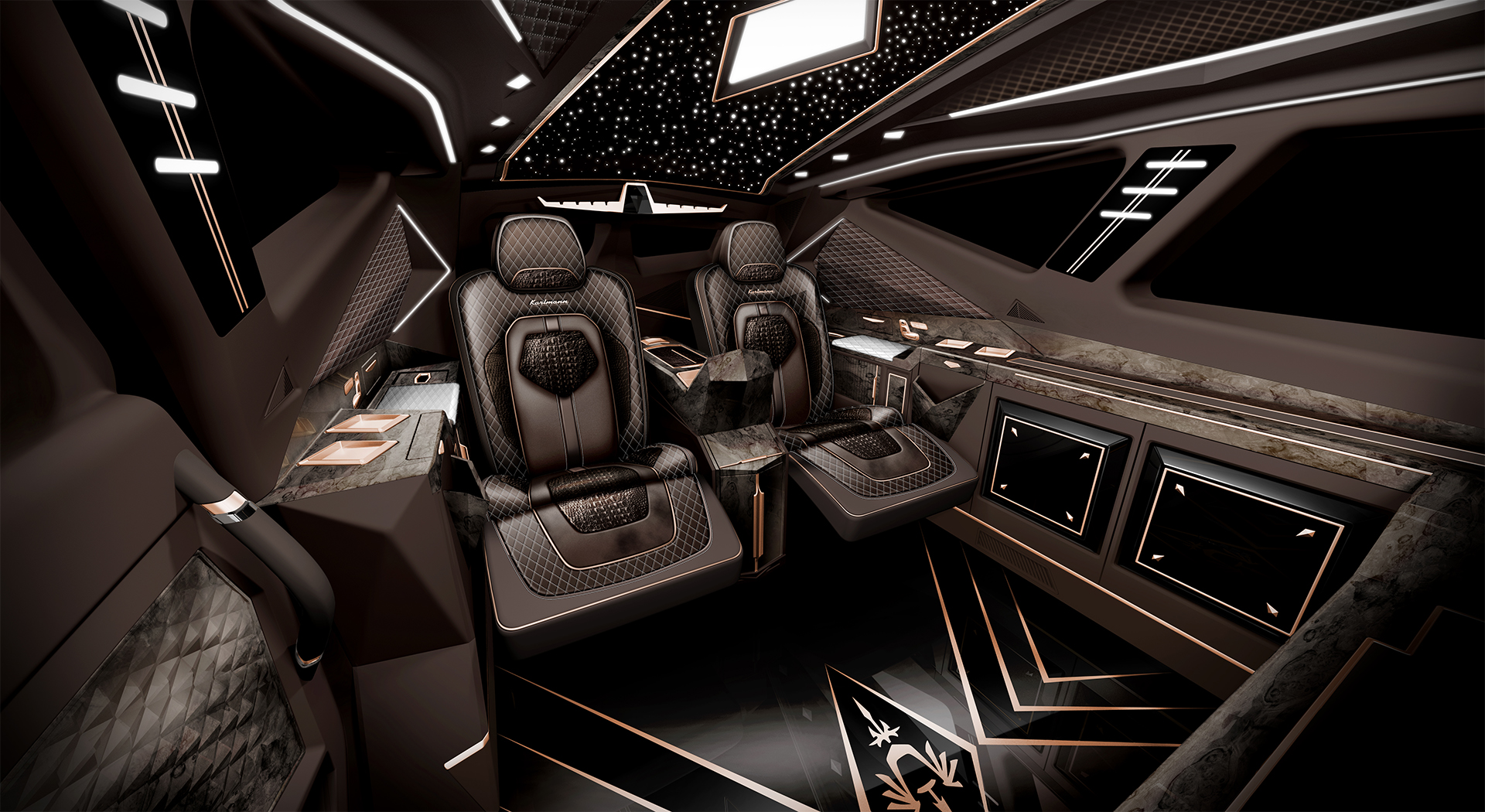 karlmann king la live pics 25 Karlmann King Luxury Truck Is Ready To Put The ‘Gold’ In Golden State