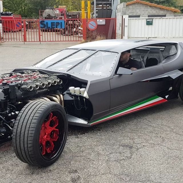 lamborghini espada hot rod 29 Lamborghini Espada Hot Rod Says It Loud: It’s WIDE And It’s Proud