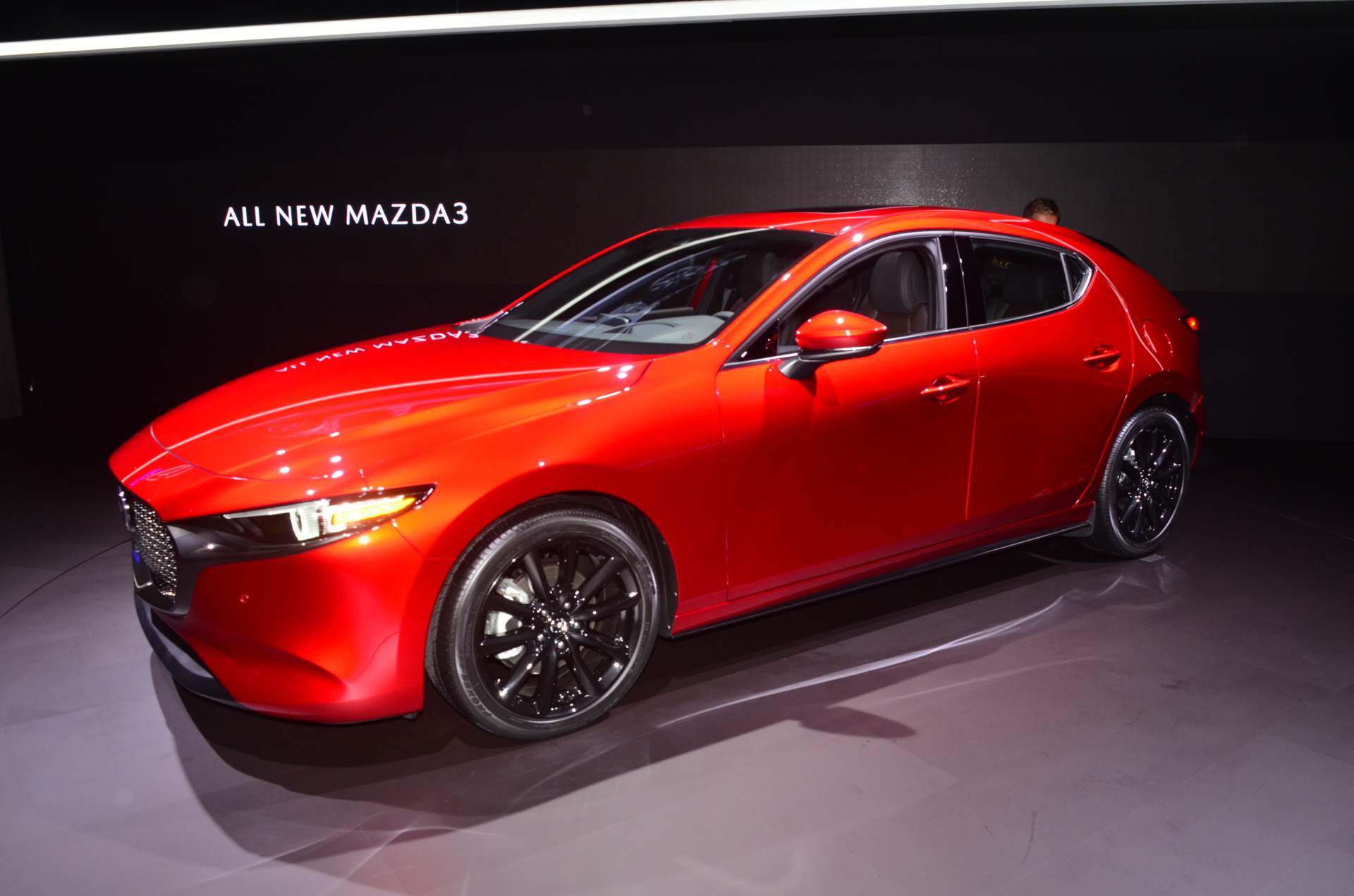 2019 Mazda3 hatchback at 2018 LA Auto Show 5 2019 Mazda3 To Come With Two Engines In The U.S., A 2.5 And The 2.0 SkyActiv-X