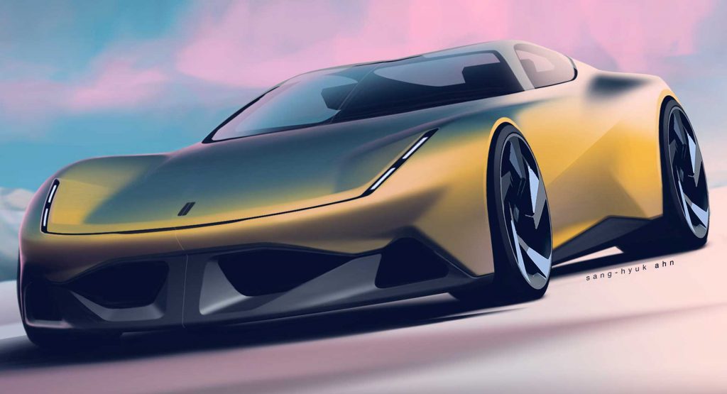  Ferrari 8E8Hyperspeed Design Looks Like A Suitable Superfast Successor