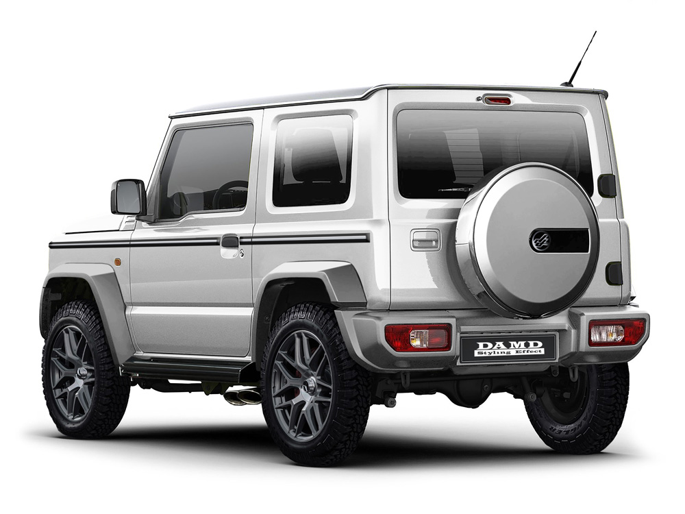 Suzuki-Jimny-DAMD-LittleG-02 Make Your New Suzuki Jimny Look Like A G-Class Or A Defender With DAMD Kit