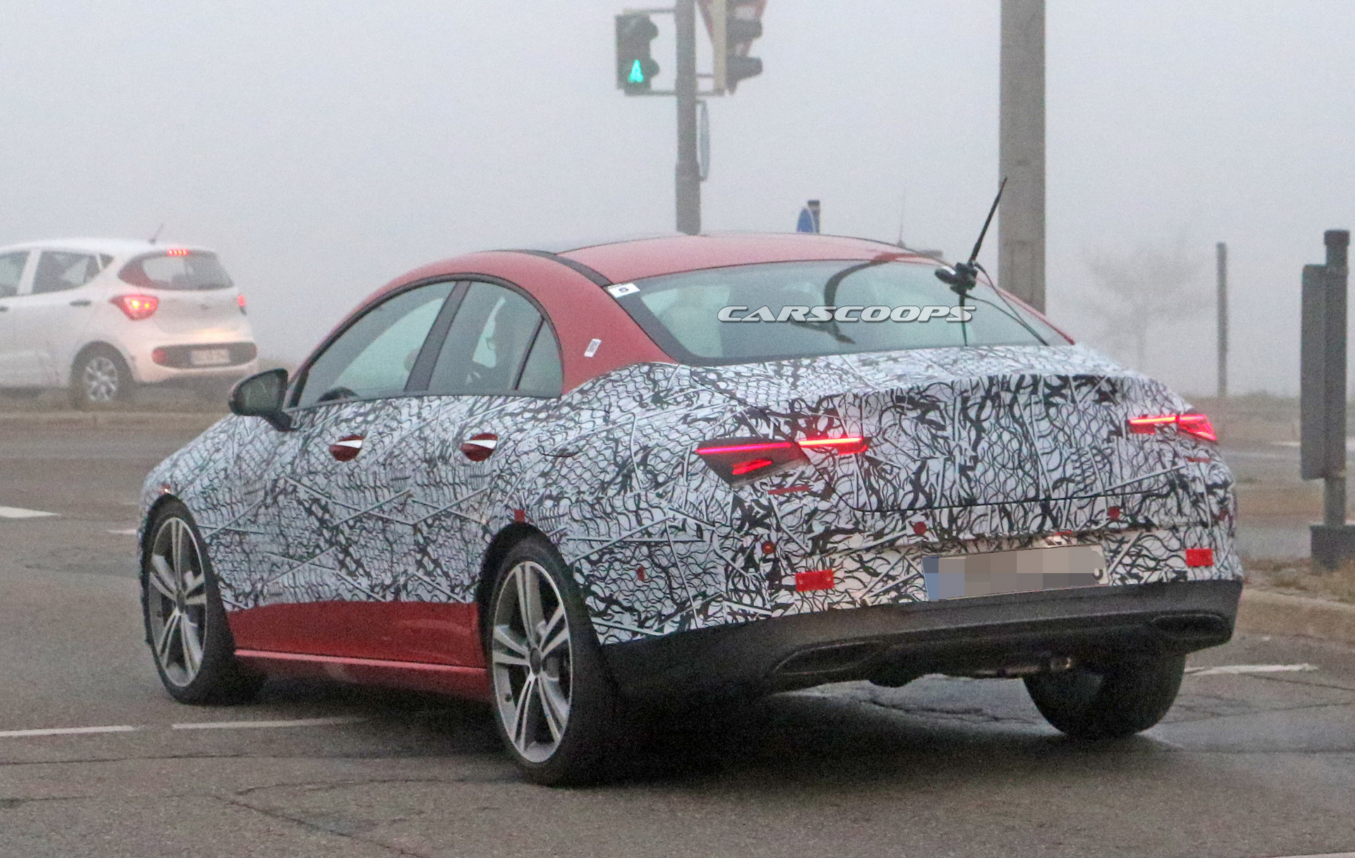 2019 mercedes cla less camo spied inside 12 2020 Mercedes CLA Drops Some Camo, Gives Us A Peek Inside