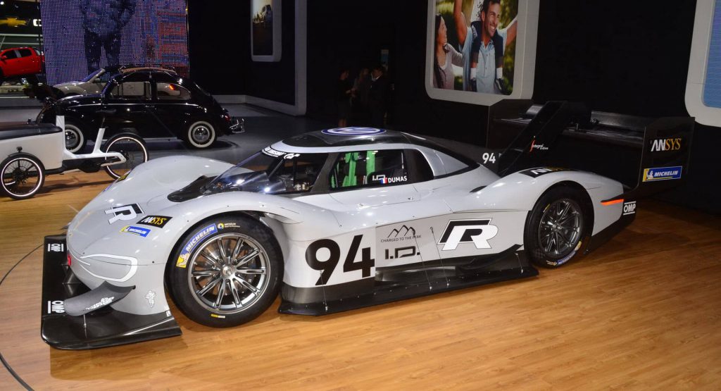 VW’s Pikes Peak Conquering I.D. R Racer Looks Pretty Fast Standing Still, Doesn’t It?