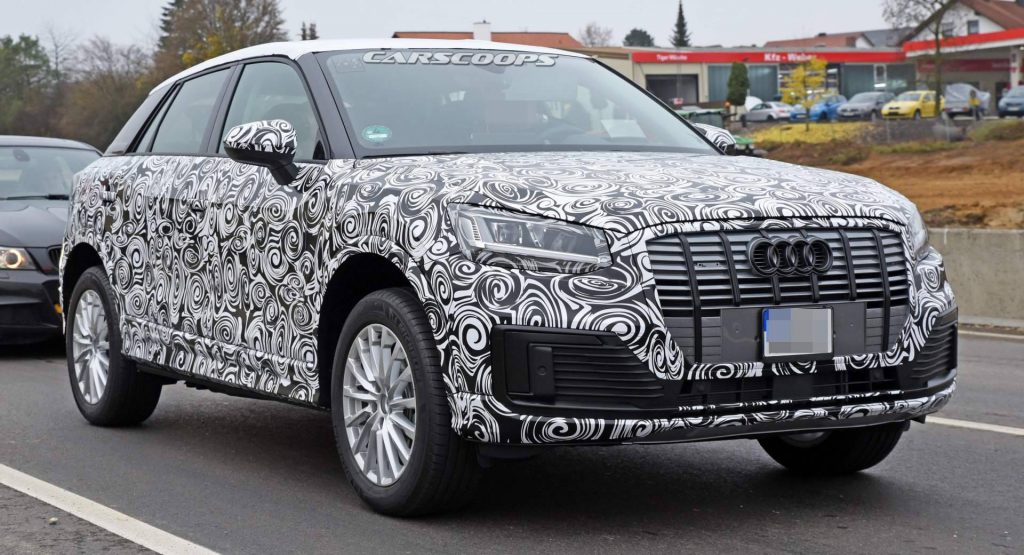 Audi Q2 E-Tron Electric Crossover Spotted For The First Time