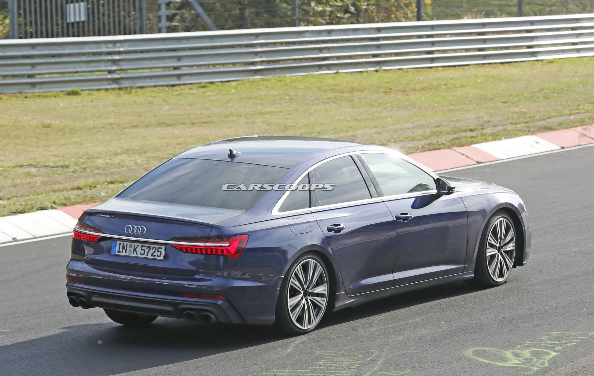 2020-Audi-S6-6 2020 Audi S6 Ditches All Camouflage, Shows Off Its Quad Exhaust