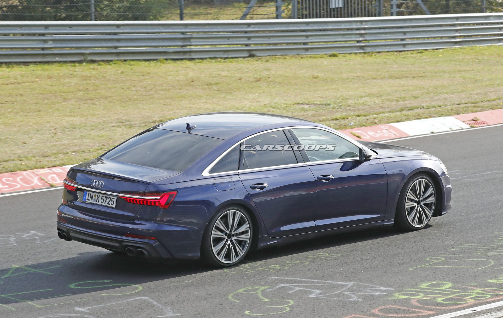 2020-Audi-S6-5 2020 Audi S6 Ditches All Camouflage, Shows Off Its Quad Exhaust