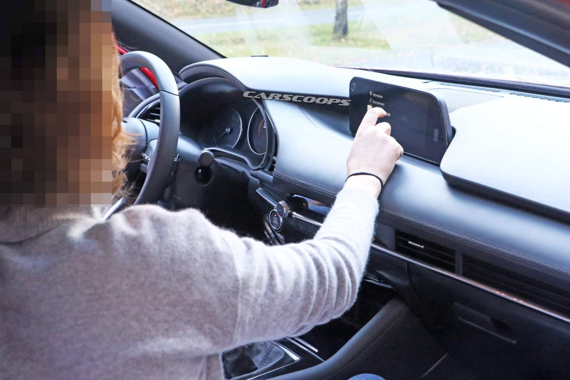 2019 Mazda3 hatchback spy shots 18 All-New 2019 Mazda3 Looks Sleek Inside And Out In Best Photos Yet (Updated)