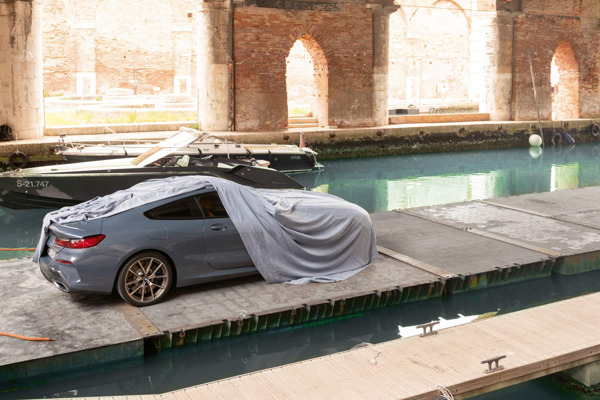 2019 BMW 8 Series Venice commercial 9 Bad Timing? BMW Spot Shows 8-Series Driving On Venice Canals As City Is Under Water