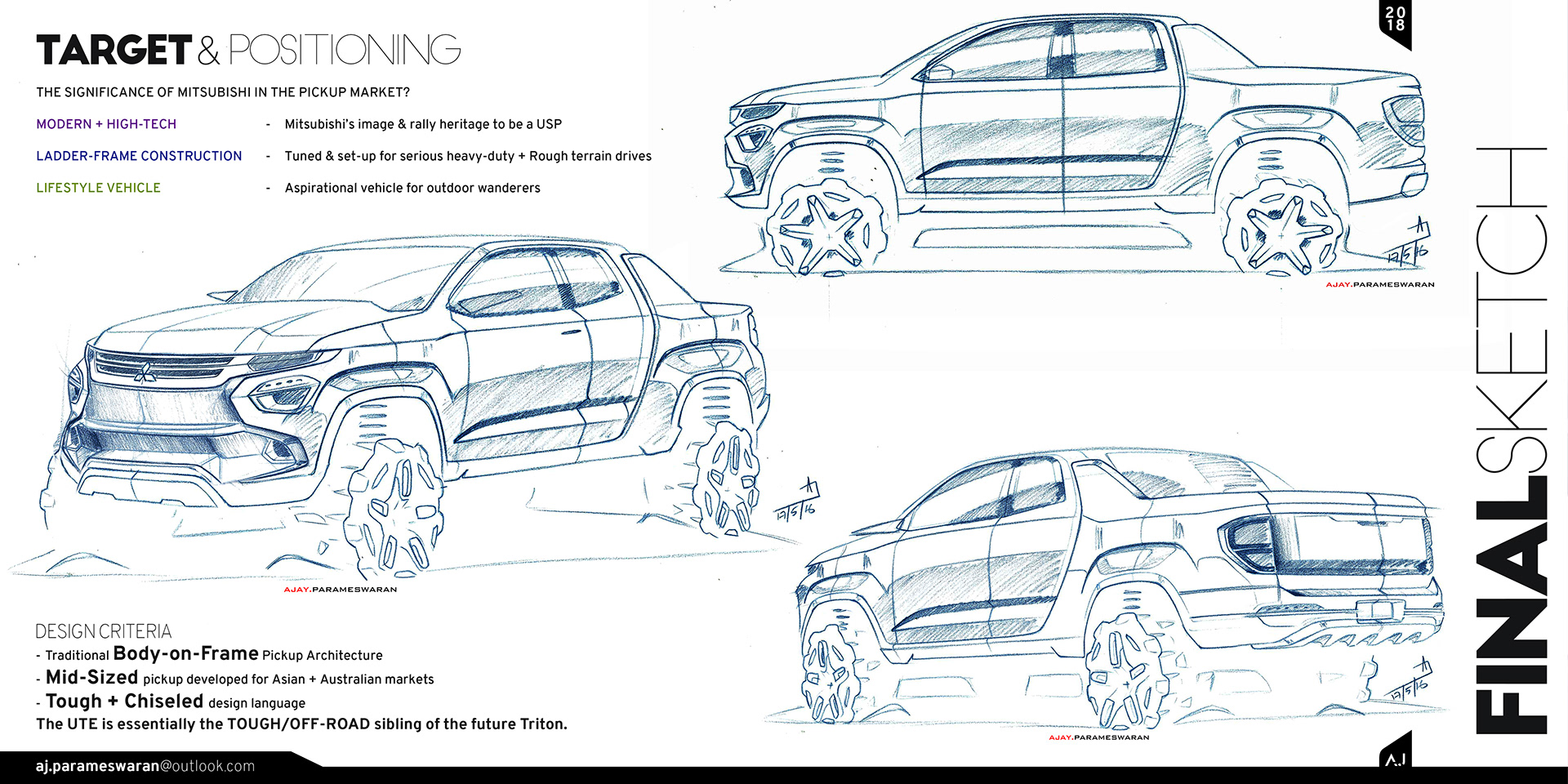 mitsubishi ute new age render 3 A New-Age Sports Pickup Truck Might Be Just What Mitsubishi Needs