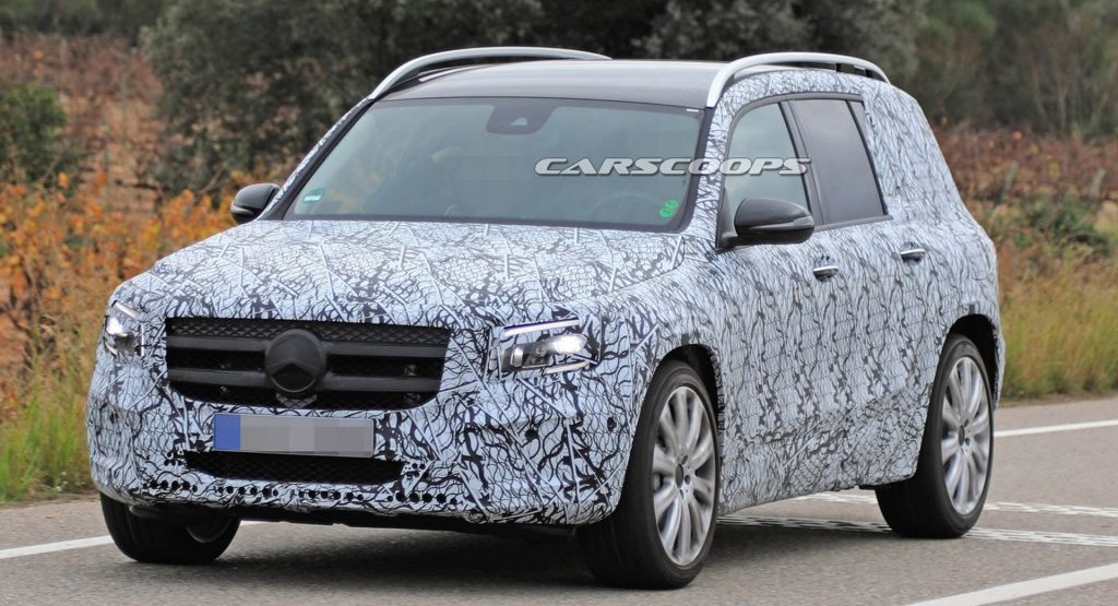 Mercedes-AMG GLB 35 Caught Testing Its 301 HP Turbo Four Engine