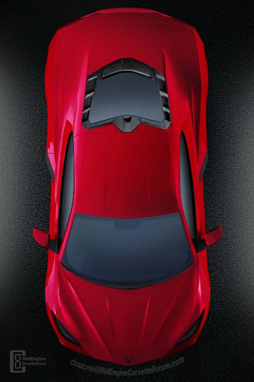 2020 Corvette Corvette C8 renderings by Chazcron 9 360-Degree Video Of 2020 Corvette C8 Will Make You Dizzy With Anticipation