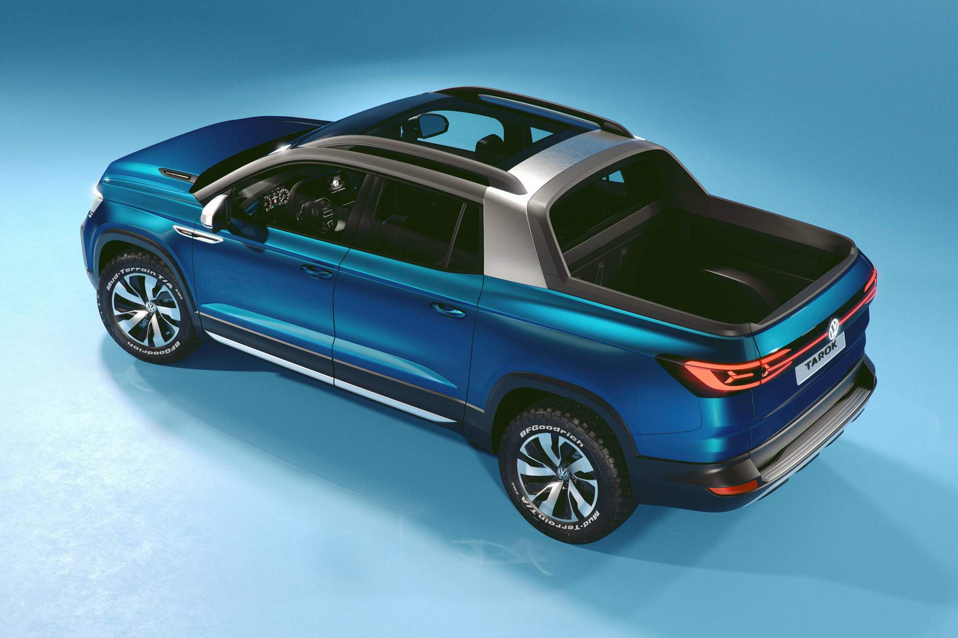 Volkswagen Tarok Concept VW Tarok Concept Breaks Cover, Previews Global Compact Pickup