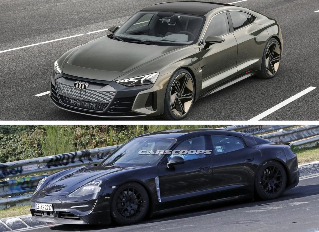 Will The Audi ETron GT Steal The Porsche Taycan's Thunder
