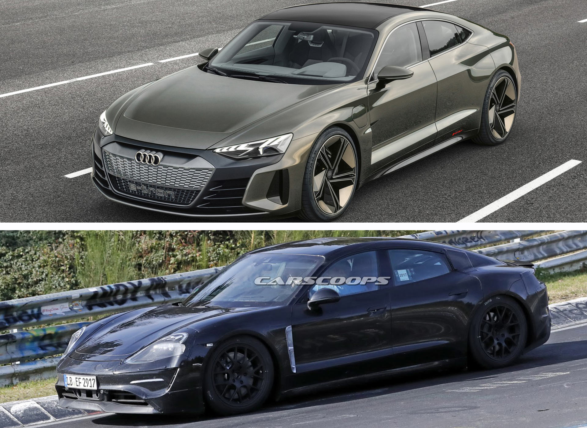 Audi-Vs-Porsche-2 Will The Audi E-Tron GT Steal The Porsche Taycan’s Thunder?