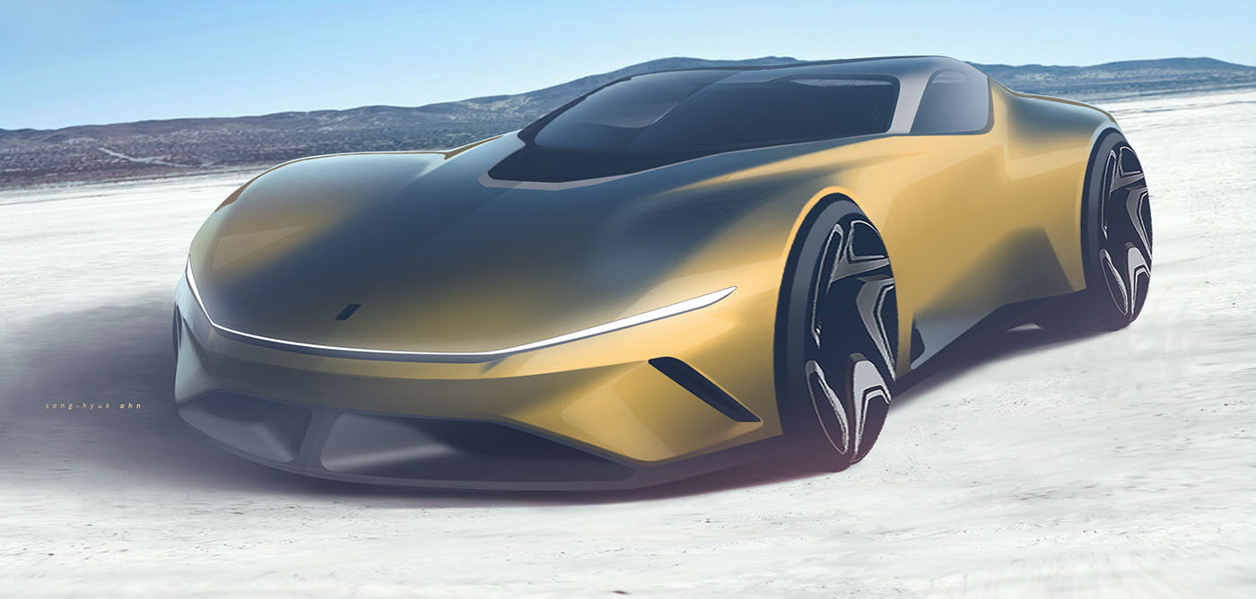 Ferrari 8E8Hyperspeed 12 Ferrari 8E8Hyperspeed Design Looks Like A Suitable Superfast Successor