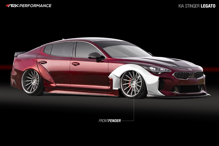 kia stinger tuning ark performance 11 Yay Or Nay For This Custom Kia Stinger GT Widebody Makeover?