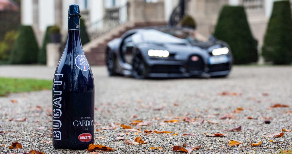 Champagne Carbon Bottles The Bugatti Of Bubbly With ƎB.01