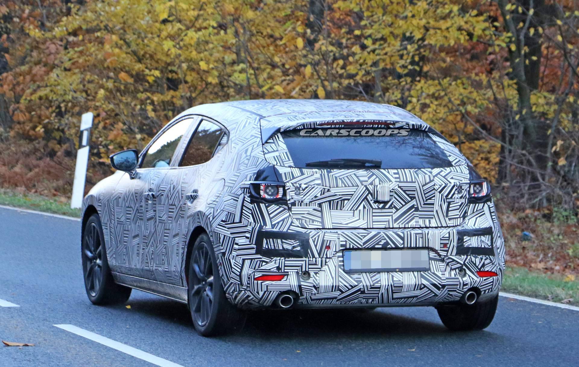 2019 Mazda3 hatchback spy shots 16 All-New 2019 Mazda3 Looks Sleek Inside And Out In Best Photos Yet (Updated)