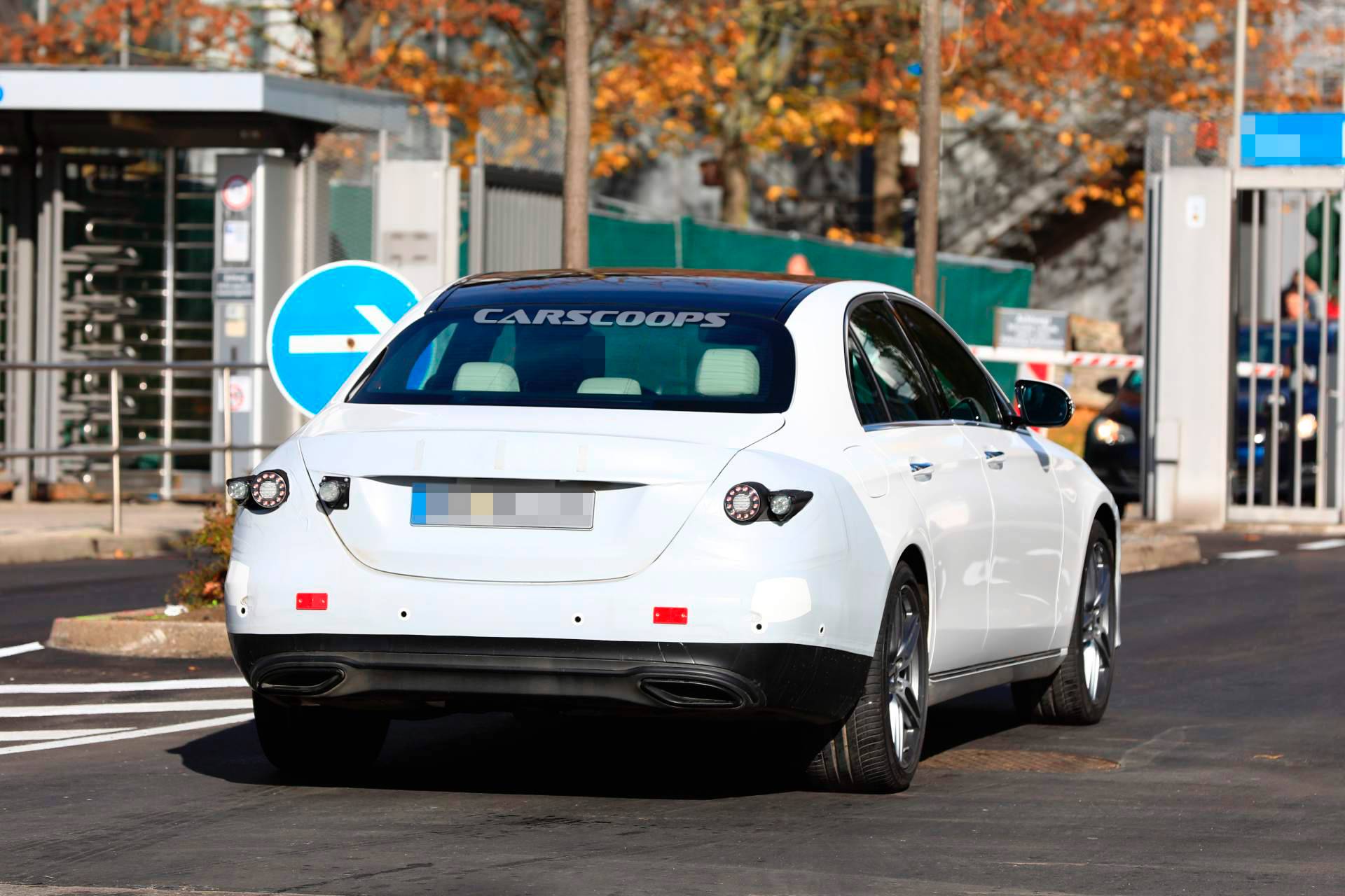 2020 Mercedes-Benz E-Class Sedan spy shots 11 2020 Mercedes-Benz E-Class Sedan Spotted For The First Time With Makeshift Taillights