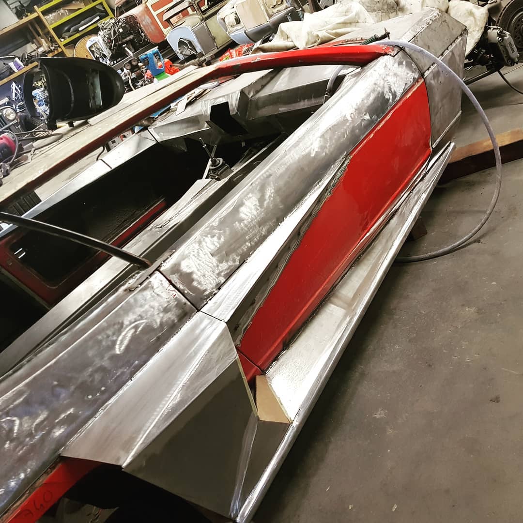 lamborghini espada hot rod 2 Lamborghini Espada Hot Rod Says It Loud: It’s WIDE And It’s Proud