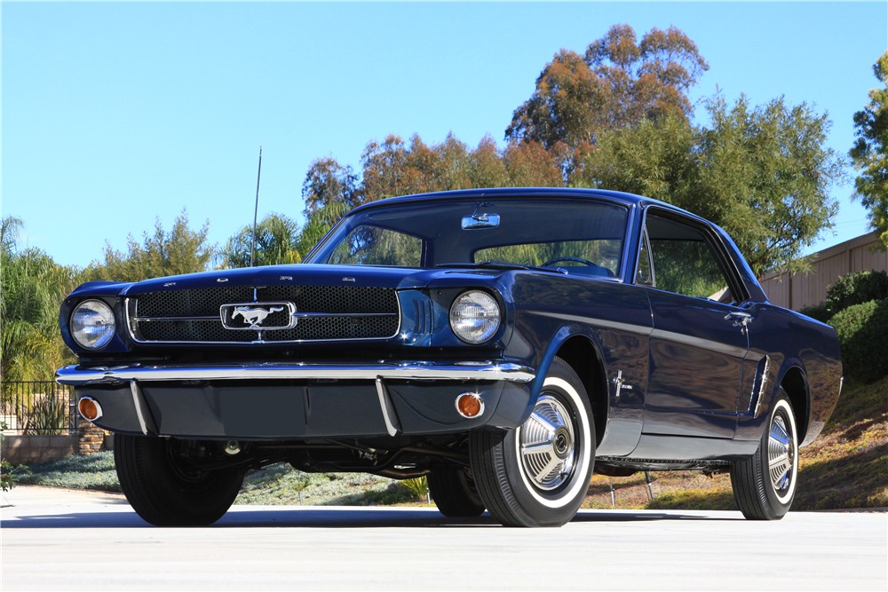 1965 Mustang VIN 002-2 First 1965 Ford Mustang Coupe Going Is Up For Auction