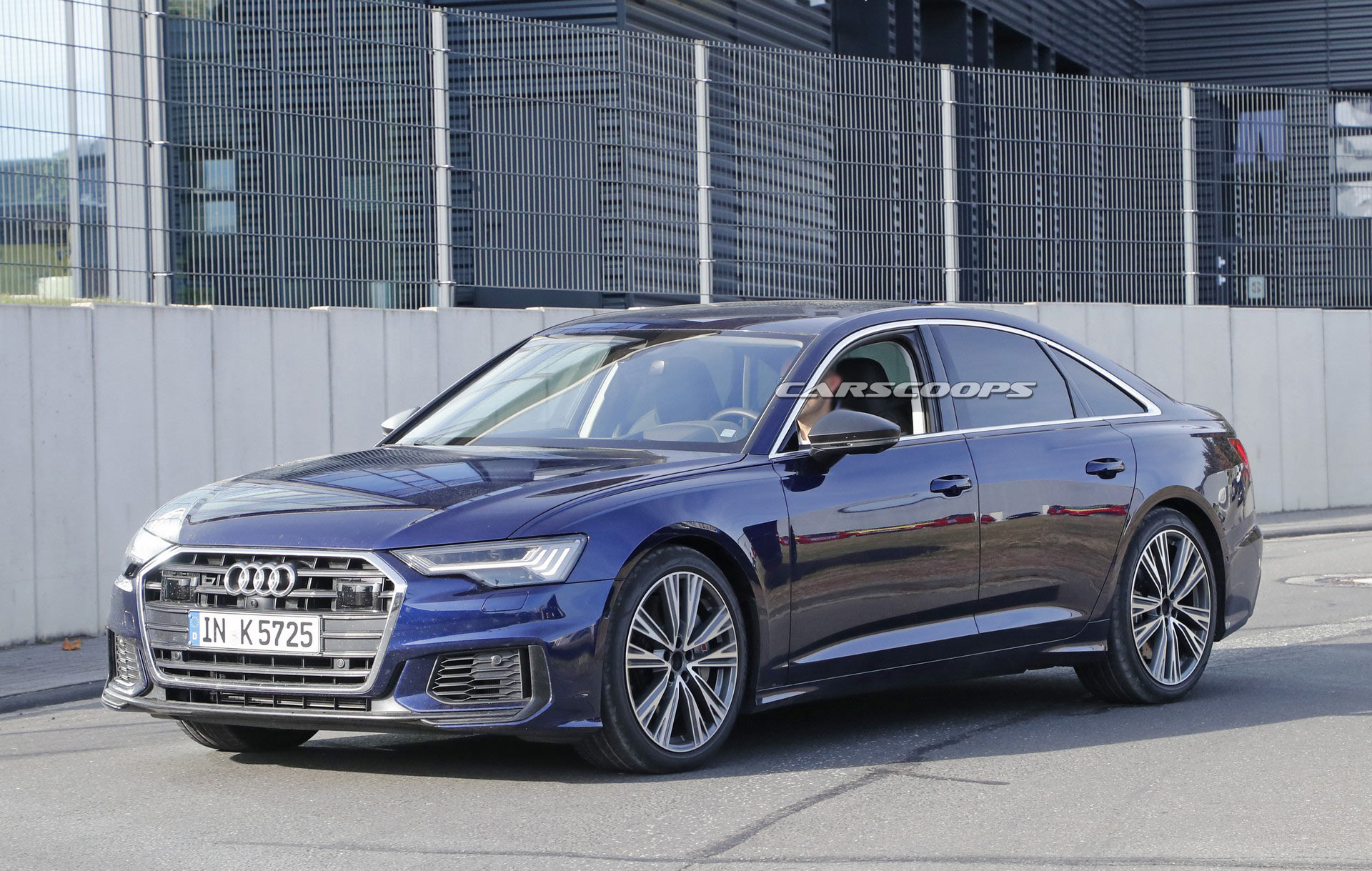 2020-Audi-S6-10 2020 Audi S6 Ditches All Camouflage, Shows Off Its Quad Exhaust