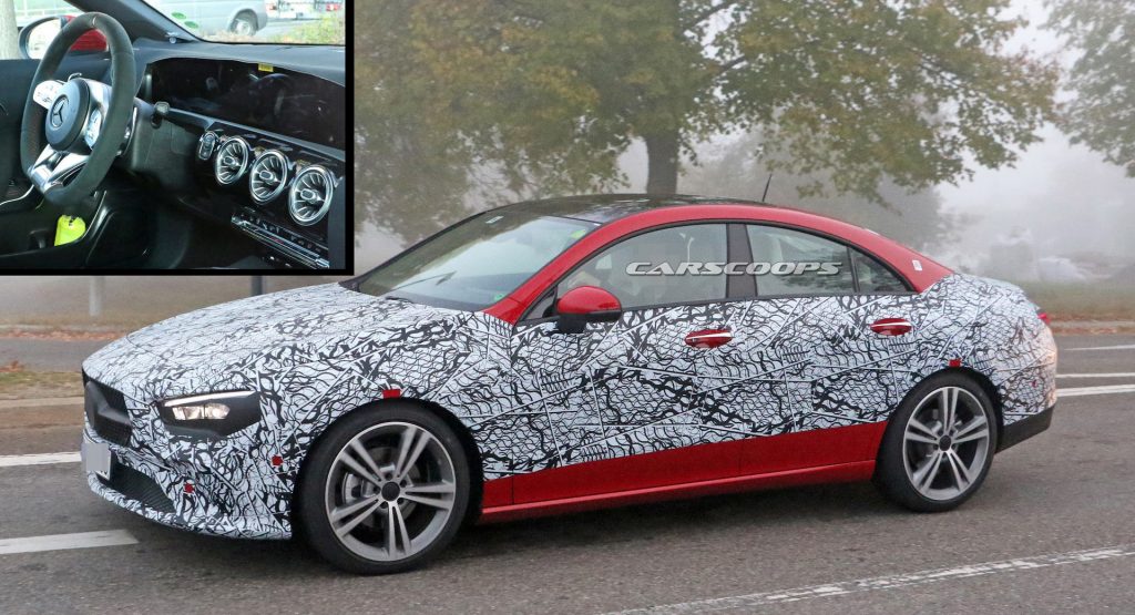 2020 Mercedes CLA Drops Some Camo, Gives Us A Peek Inside